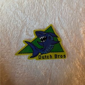 Dutch Bros Sticker Father's day Shark